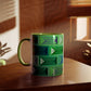 Green with Envy London Brick Mug