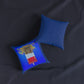 Pop Art Square Pillow - F.A.B, Fabulous Art Brick Design