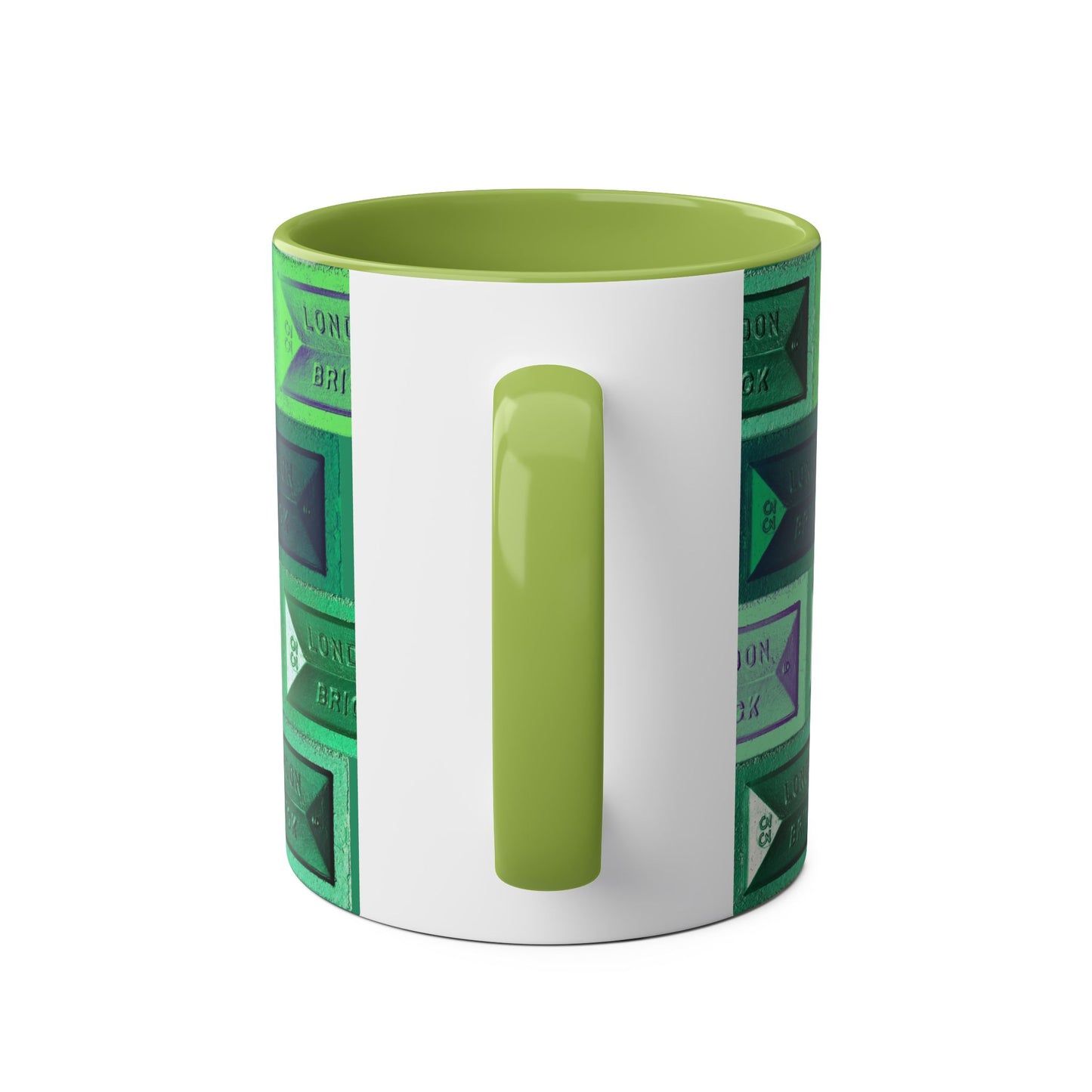 Green with Envy London Brick Mug