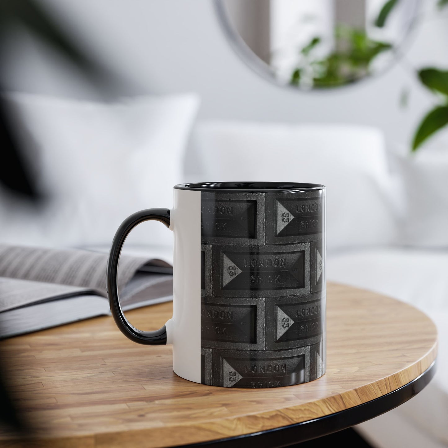 Paint it Black London Brick Mug