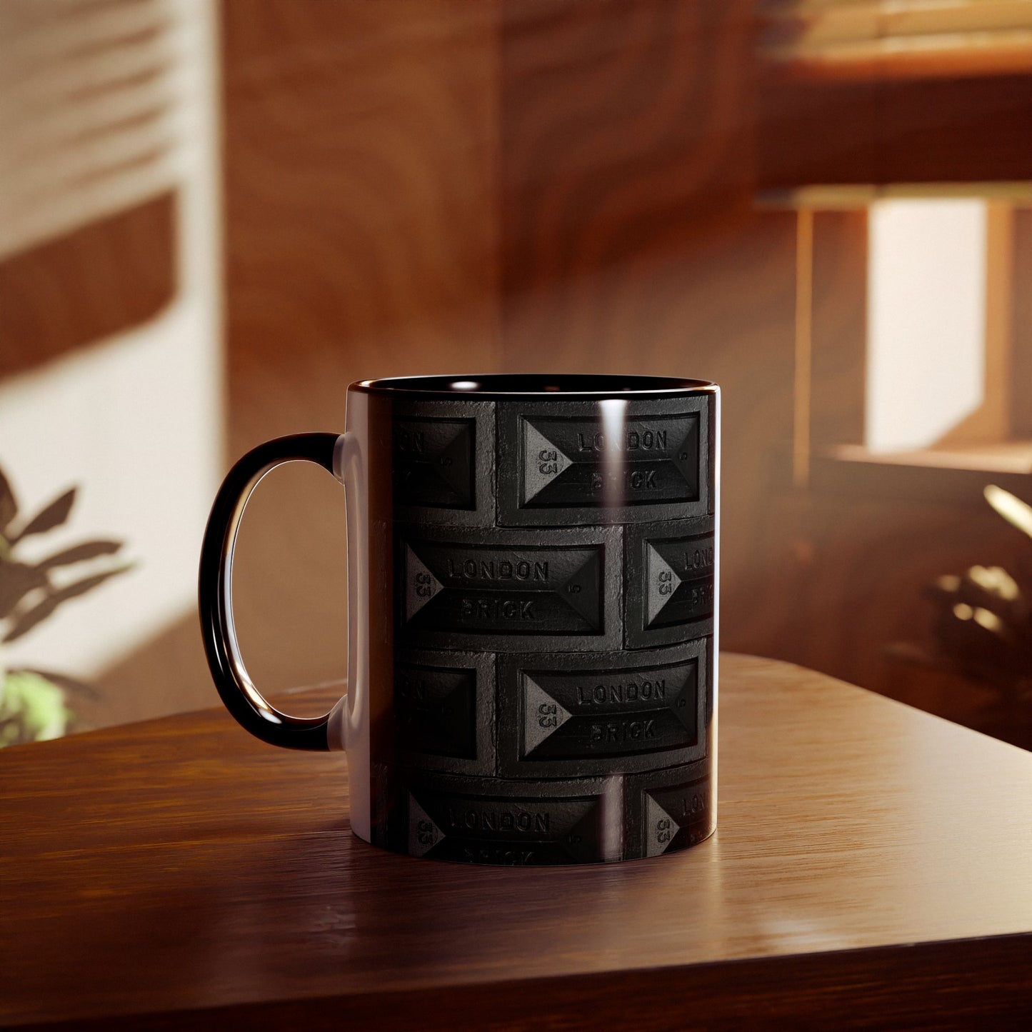 Paint it Black London Brick Mug