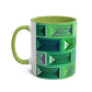 Green with Envy London Brick Mug