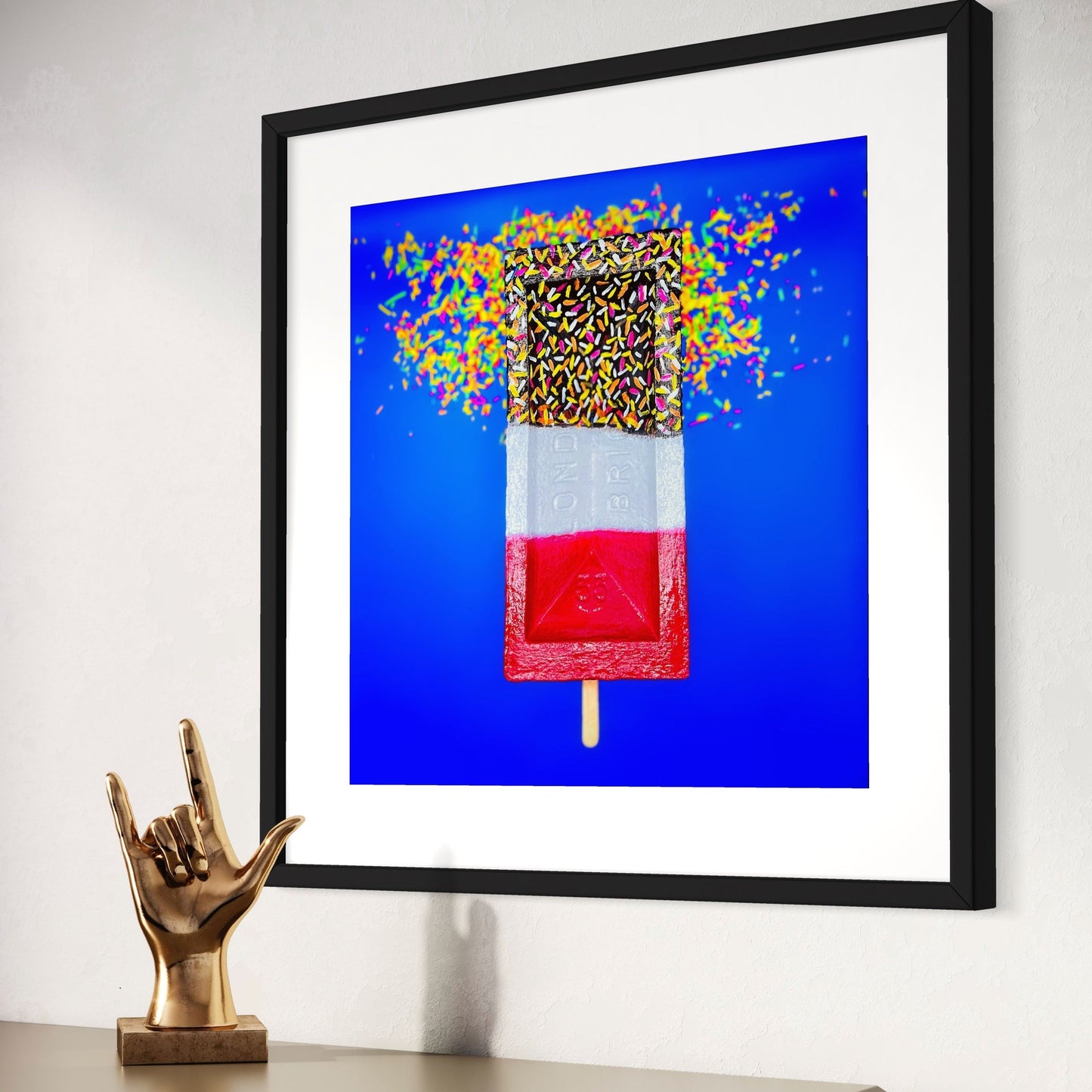 F.A.B (Fabulous Art Brick) print