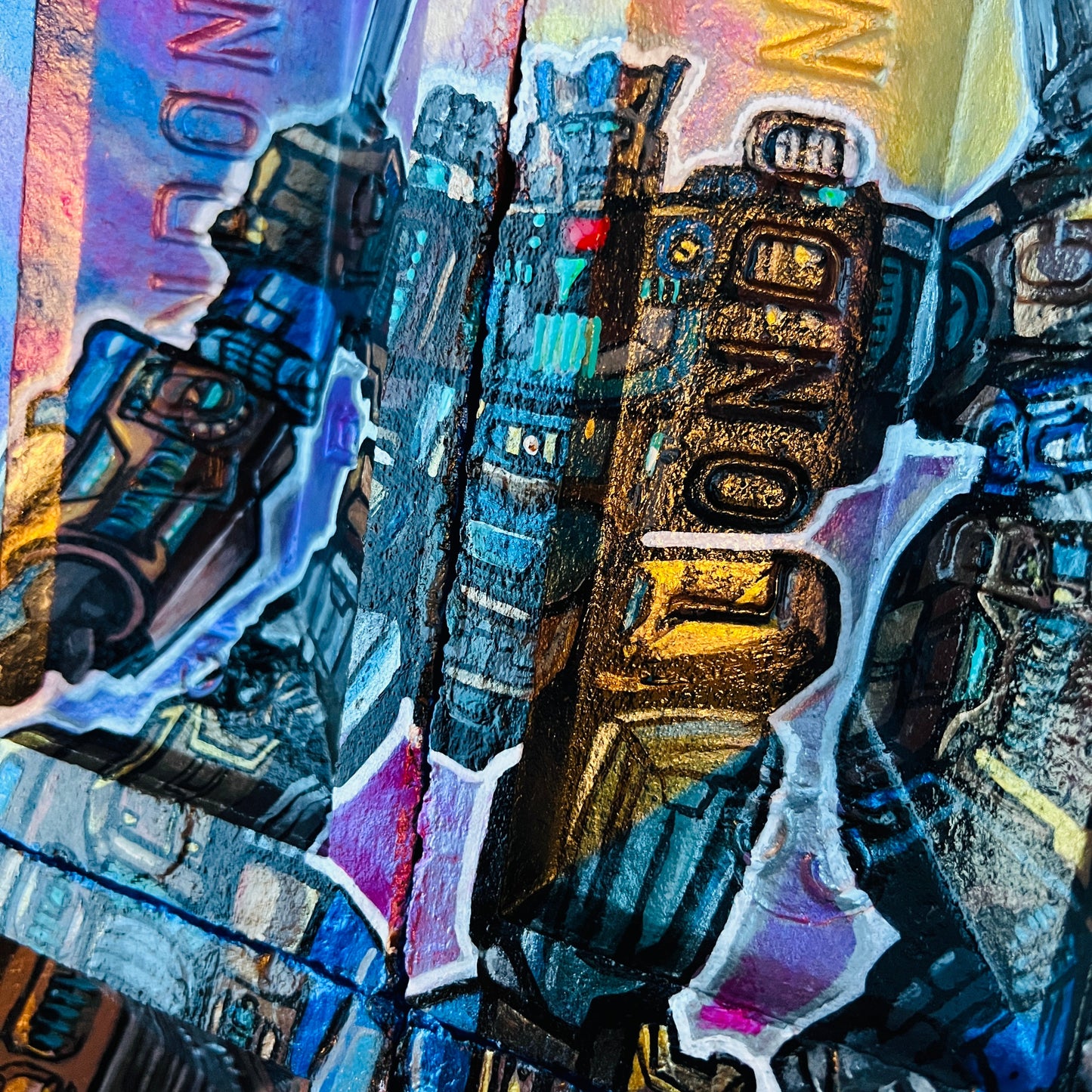 Transformer Brick art work - Power of the Titan